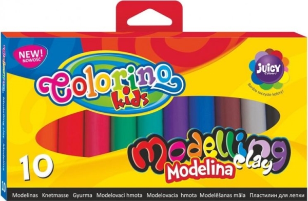 Colorino Knetmasse 10 Farben