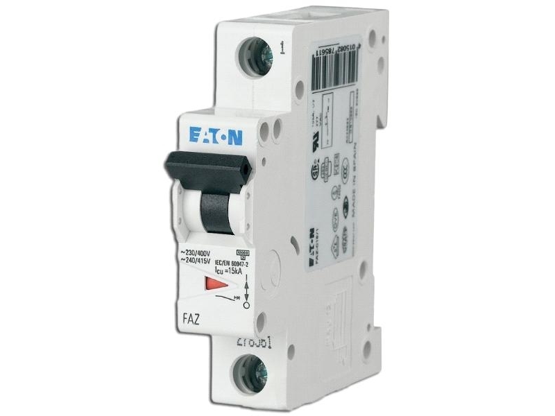 Eaton Leitungsschutzschalter Faz-C25/1 1P C 25A 15Ka Ac - 278563