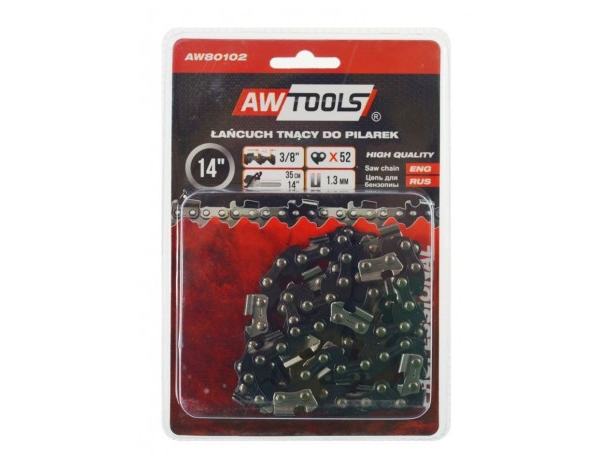 AW-Tools AWTOOLS FUSING LINE 35cm/52/3/8/1.3 til CS450 / Juodas LINE