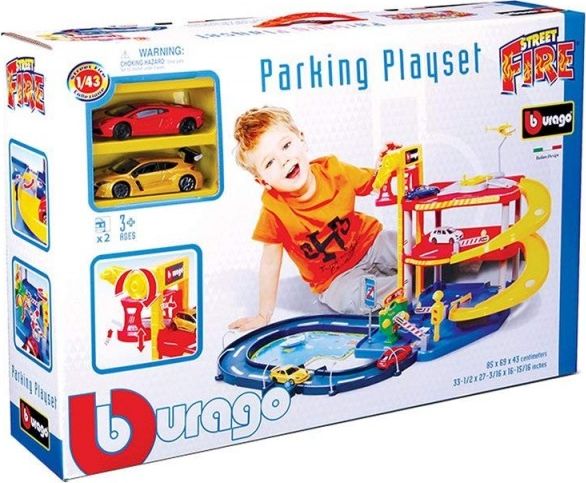 Bburago Street Fire Parking Complex