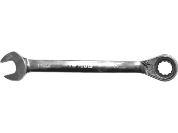 Awtools Ringschlüssel Mit Ratsche 17 Mm (Aw40534)