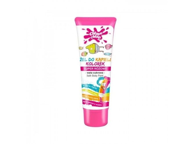 Chlapu Chlap Bath Gel Colorant Super Pink Cotton Candy Scent 88 Ml
