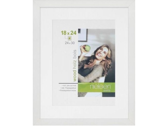Nielsen Design 8988007 Bildwechselrahmen Papierformat: 24 X 30 Cm Weiß