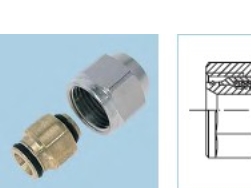 Kisan Kompressionsfitting 20X2,25Mm 3/4" 20.33.11