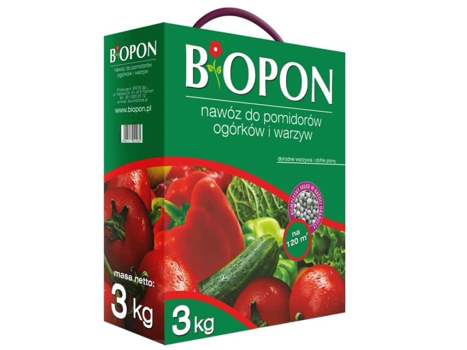 BIOPON Granuleret gødning til grøntsager 1kg (1174)