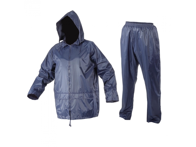 Lahti Pro Regnjakke + Bukser Marineblå Xl (4140104)
