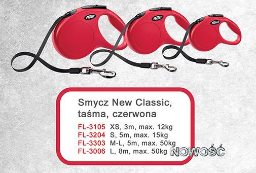 Flexi New Classic Flexible Hundeleine 5 M