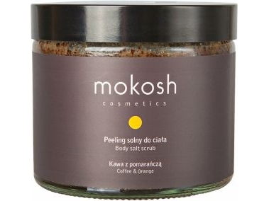 Mokosh Cosmetics Body Salt Srub Coffe & Orange Peeling Solny Do Ciała Kawa Z Pomarańczą 300G