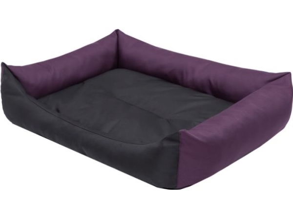 Hobbydog Eco-Bed - Maroon Sides And Black Mattress Xxl