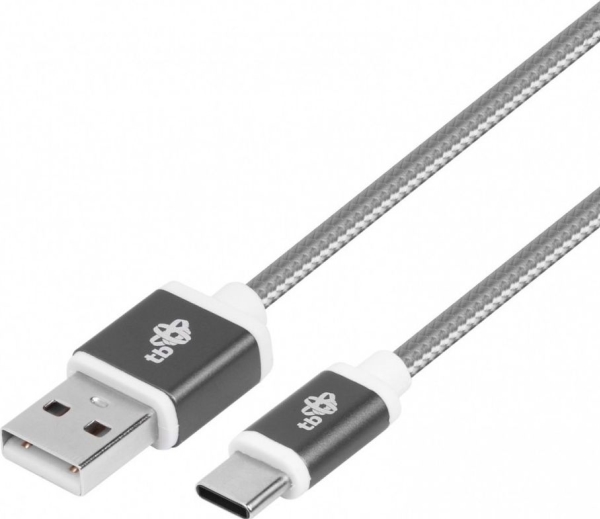 Usb Til Usb-C-Kabel 1,5 M Grå