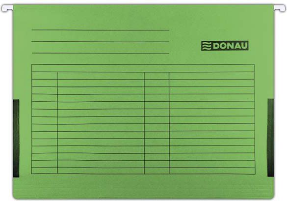 Donau Hanging Folder Donau With Sides, A4, 230Gsm, Green