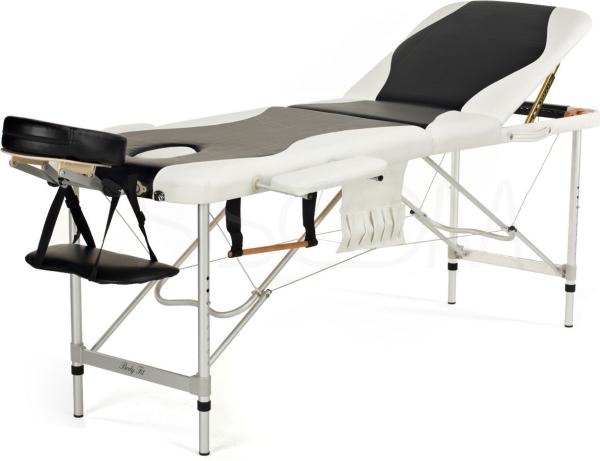 Bodyfit Massagebädd 3 sektioner aluminium svart och vit (1038) | Hälsa - Träningsmaskiner - Övriga | GameStuff