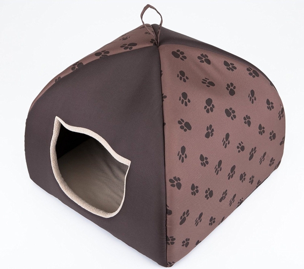 HOBBYDOG Igloo booth - Light brown with R2 feet