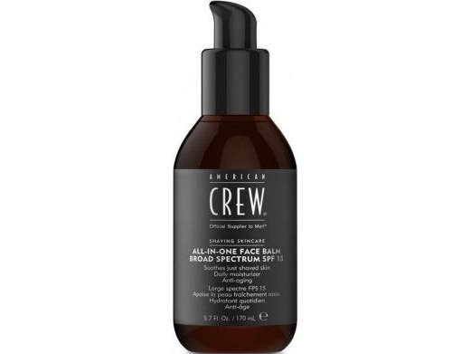 American Crew Shaving Skincare All-In-One Face Balm Broad Spectrum Spf15 170 Ml