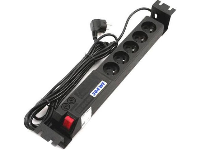 Acar Stromversorgungsschiene 504Wf Rack 5X 230V Pl 3 M (W0074)