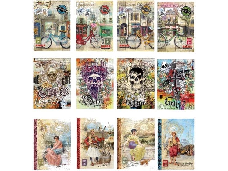 Fresh Dekoratives Notizbuch A5 80 Blatt, Liniert |
