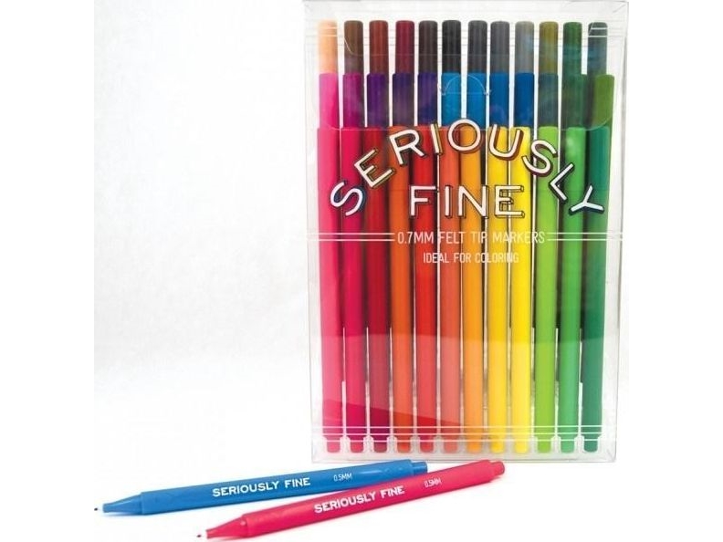 Värilliset ilmapallot Seriously Fine Tip 36 merkkiainetta