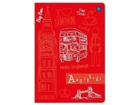 Interdruk Notebook A5/60K Grid Hybrid J. Englisch |
