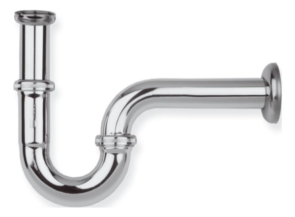 KFA rørsifon 5/4 DN32 krom (604-454-00)