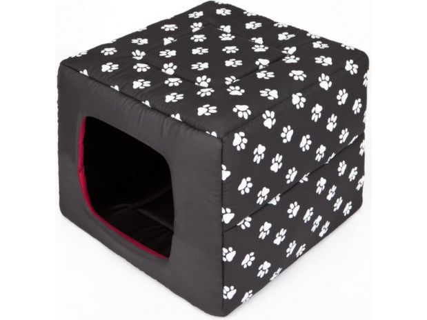 Hobbydog Butterfly Bed - Black With Feet R2