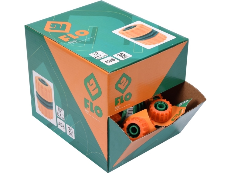 Flo Reparaturstück Für Schlauch 1/2" Packung 30 Stk (89007)