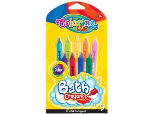 Colorino Bath Crayons 9Kol