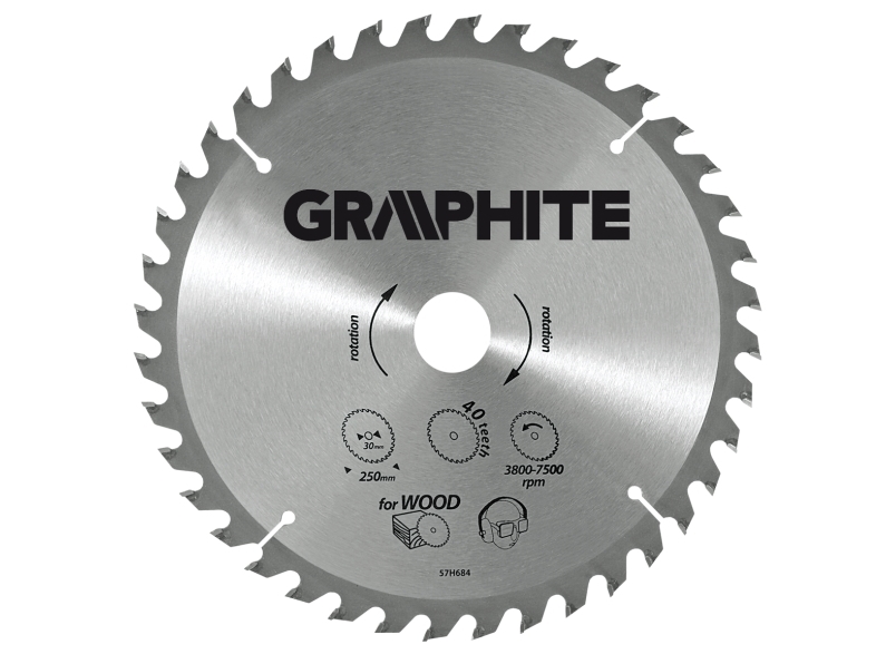Graphite Pjovimo Diskas, 165 X 30 Mm