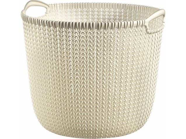 Curver Knit , 30 L, Rechteckig, Kunststoff, Beige, 380 Mm, 334 Mm