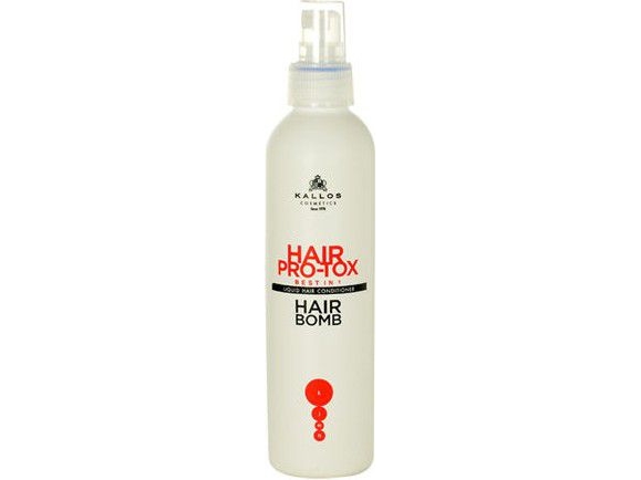Kallos Hair Pro-Tox Best In 1 Liquid Hair Conditioner Hair Bomb - 200Ml