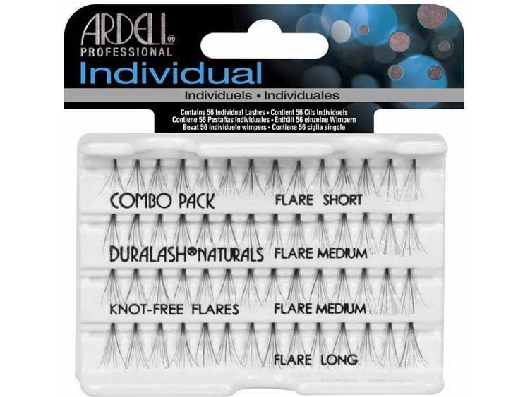 Produktfoto för ARDELL Individual Combo Pack set of 56 eyelash clusters Black
