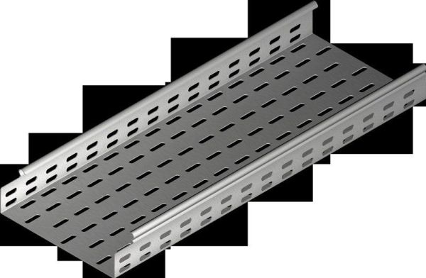 Baks galvaniserade perforerade kabelrännor 400x50mm 3m 1mm KCJ400H50/3N (150440) | Rutter och fästanordningar - Kabelkanaler och lister | GameStuff