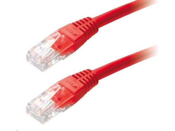 Lynx Cs Patchcord, Cat5e, Utp, 1M, Czerwony (Pk-Utp5e-010-Rd)