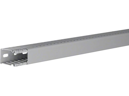 Hager BA64002507030B, Kabelkanal, Grå, PVC, V0, 31 mm, 2000 mm