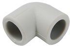 Detail-met PP elbow 90 ° 40mm