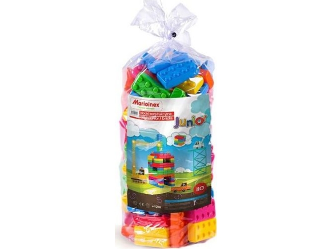 Marioinex Bausteine "Brick Junior 110" Elemente