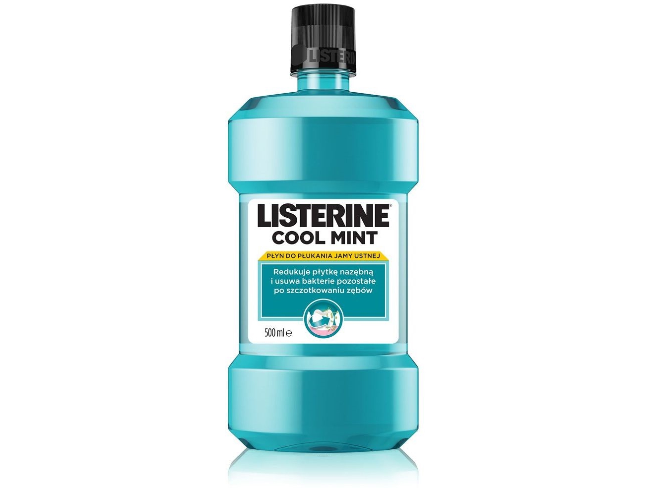 Listerine Cool Mint 250Ml, 250 Ml, Eucalyptol 0.092%, Menthol 0.042%, Methyl Salicylate 0.060%, Thymol 0.064%, Water, Alcohol..., 1 Stk