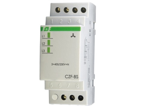 F&F Fasesvigt- Og Asymmetri-Relæ 10A 1P 4 Sek 55V Czf-Bs