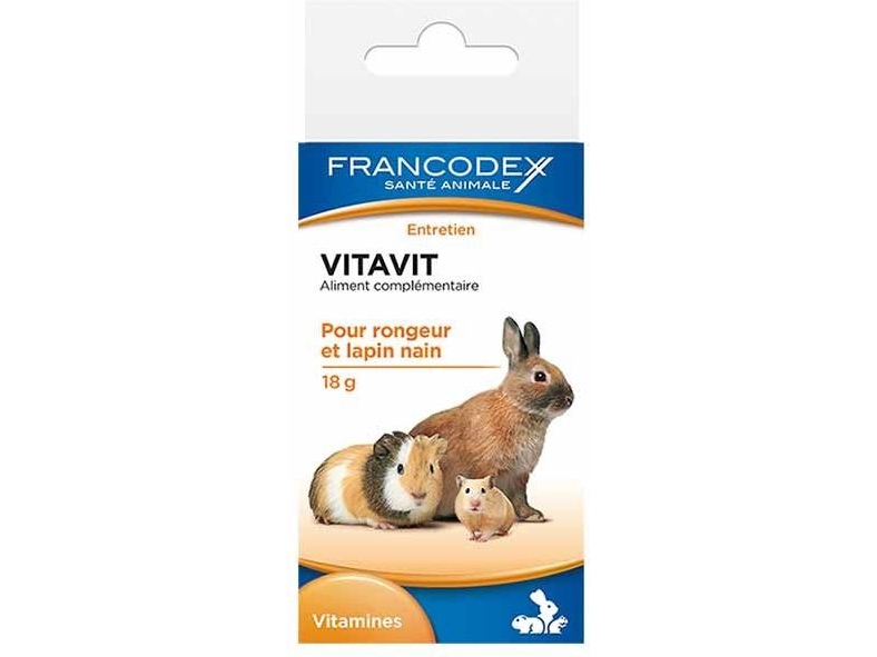 Francodex Vitavit - Vitamine Für Nager 18 G