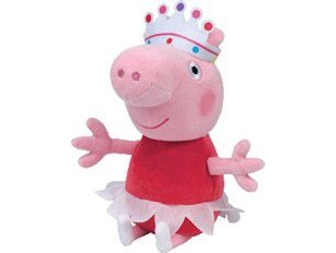 Meteor Maskotka Beanie Babies Lic Peppa Pig - Ballerina Reg (8421461516)