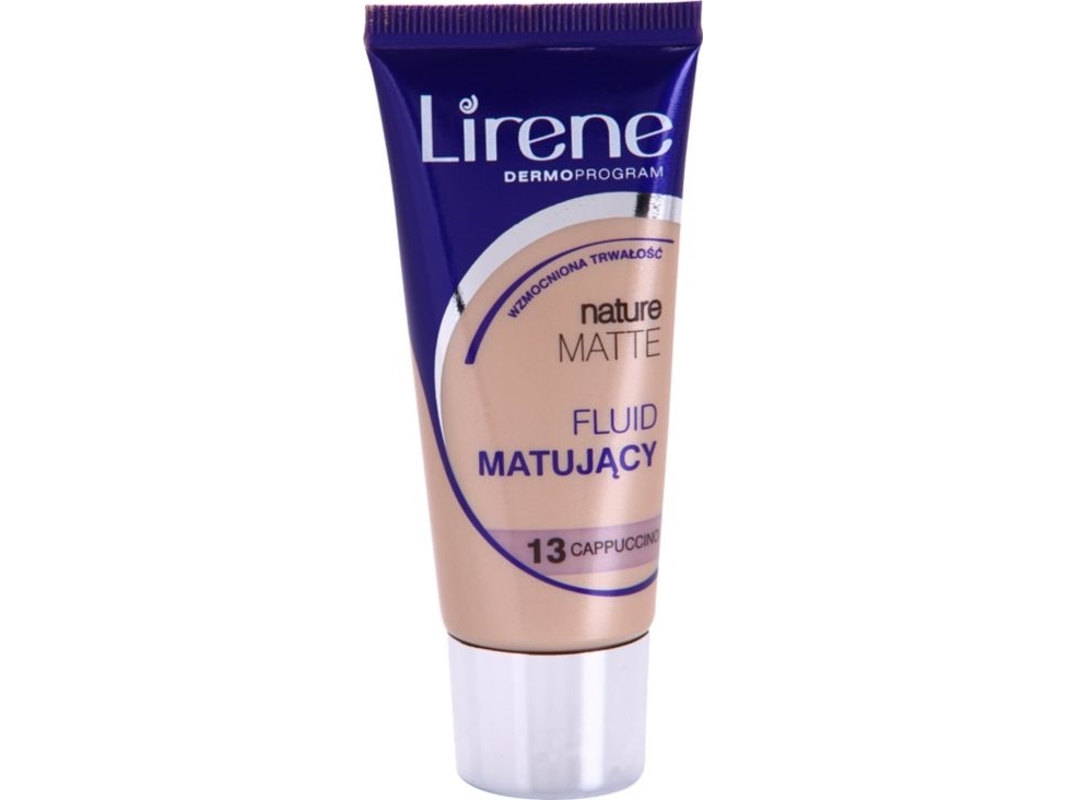 Lirene Nature Matte Fluid Mattifying Face 13 Cappuccino 30 Ml
