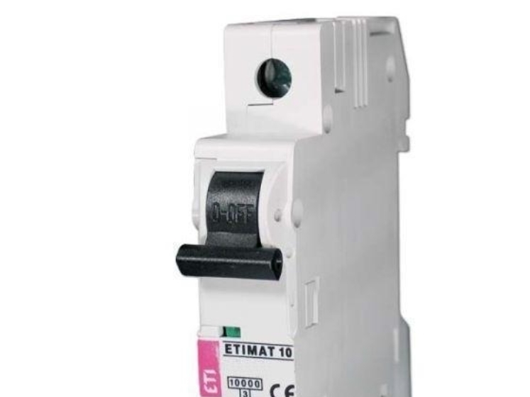 Eti-Polam Hpfi/Afbryder (Overstrømsrelæ) Etimat10 1P C 25A 10Ka Ac (002131718)