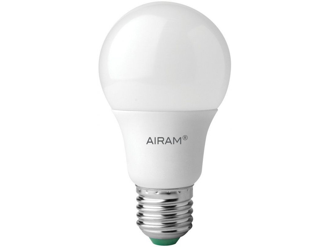 Airam Led Frost Glühbirne, E27, 2800 K, 470 Lm, Opal