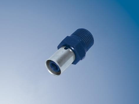 Wavin 20x1/2 Tigris K1 ovg np - 20x1/2 Tigris plastövergång med nippel | VVS Artiklar - Rör & Kopplingar - Alupex rör och rördelar | GameStuff