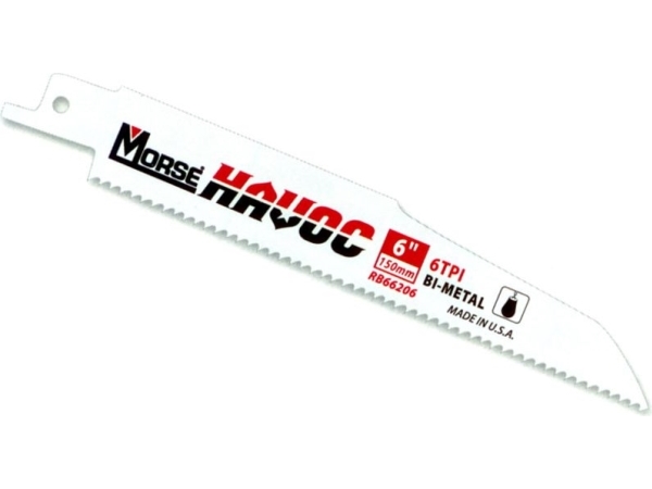 M.K. Morse Stichsägeblatt Bimetall Havoc 6Tpi 150 X 22 X 1,6 Mm 3 Stk. (Morse-Pta-Rb66206t03)
