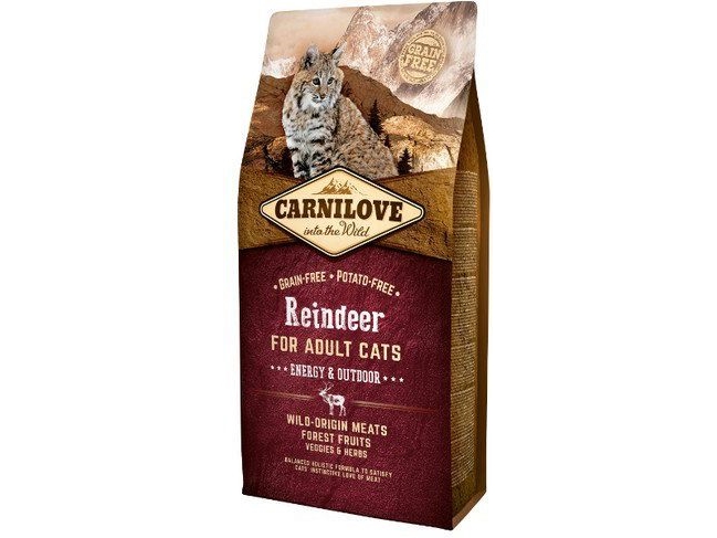 CARNILOVE Energy Outdoor Reinder 400g | Sällskapsdjur - Katt - Kattmat | GameStuff