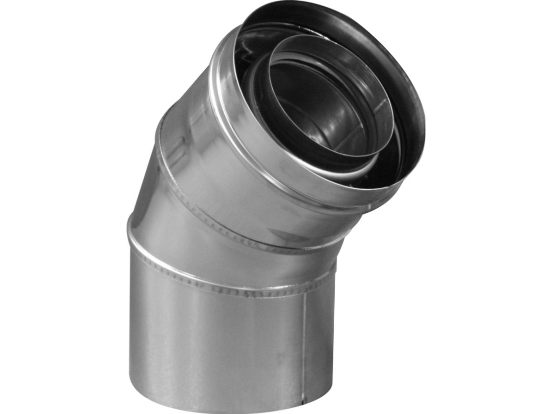 Immergas Konzentrischer Bogen 45° 60/100 - K.012095