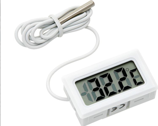 Blow Paneltermometer Med Lcd -50 Til 100°C - 50-301