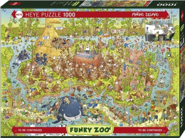 Heye Puzzle 1 000 Teile - Funky Zoo, Australien