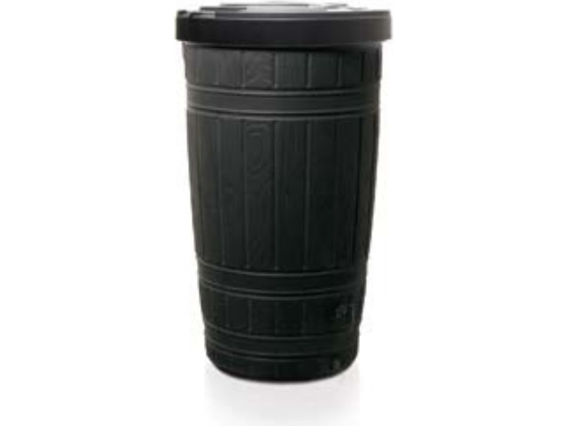 Regnvandsbeholder 265l Sort Woodcan