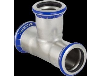 Geberit Tee Rustfri 76,1 Mm Mapress